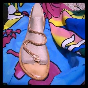 Antonio Melani snake sandals